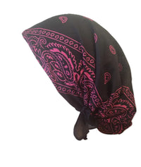 BAN100 REVAZ PRINT BANDANA PRETIED