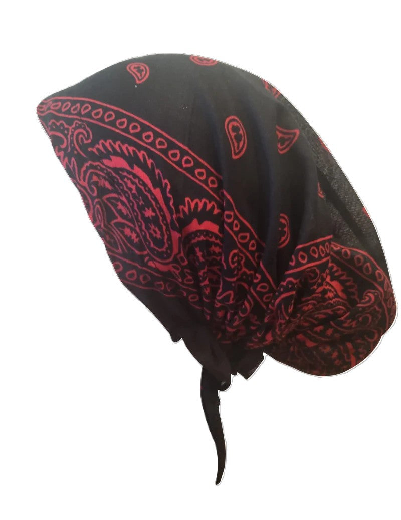 BAN100 REVAZ PRINT BANDANA PRETIED