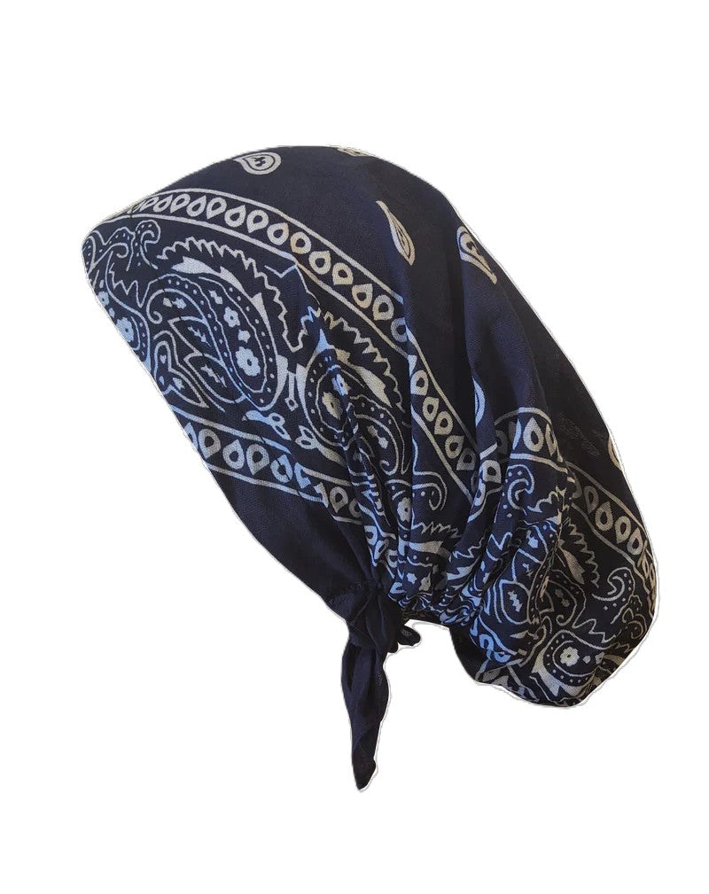 BAN100 REVAZ PRINT BANDANA PRETIED