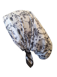 BAN103 REVAZ FLORAL PRETIED BANDANA