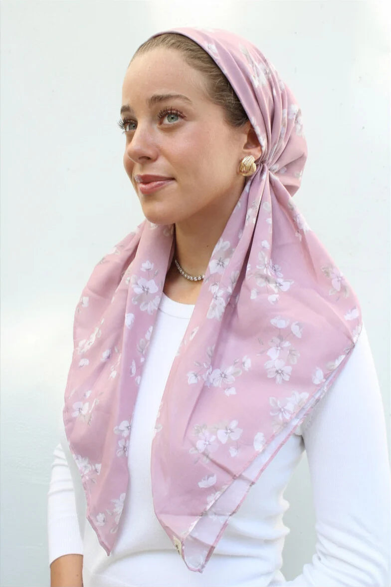 SCARF BAR CLASSIC PRETIED W/ VELVET GRIP