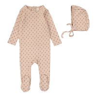 LILETTE BALLARD PRINT FOOTIE + BEANIE