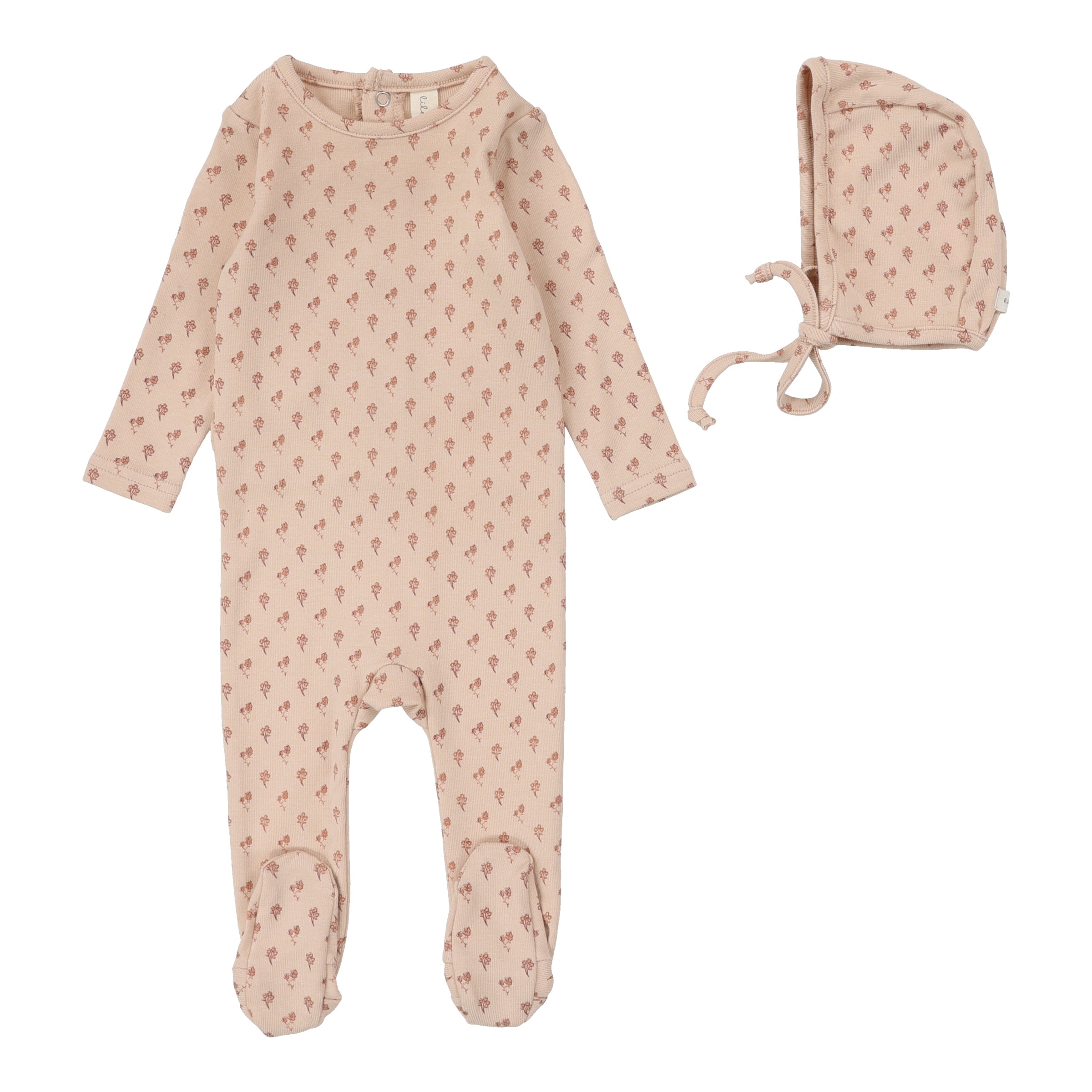 LILETTE BALLARD PRINT FOOTIE + BEANIE