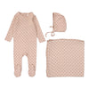 LILETTE BALLARD PRINT 3PC LAYETTE SET