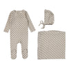 LILETTE BALLARD PRINT 3PC LAYETTE SET