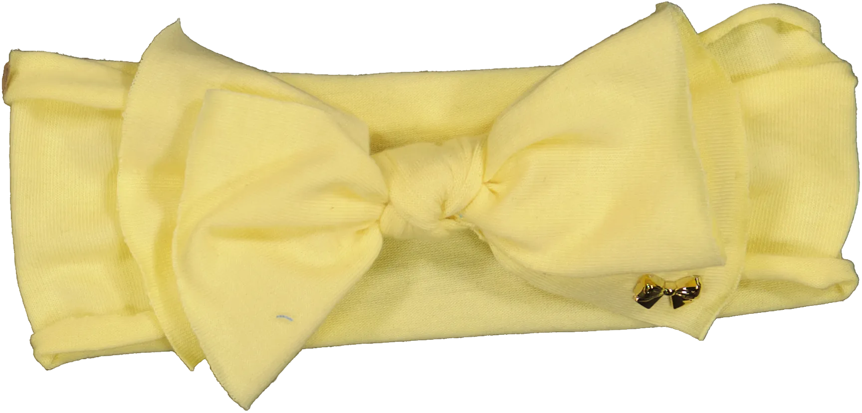 BABY4534 DACEE COTTON GOLD BOW BABY HEADBAND