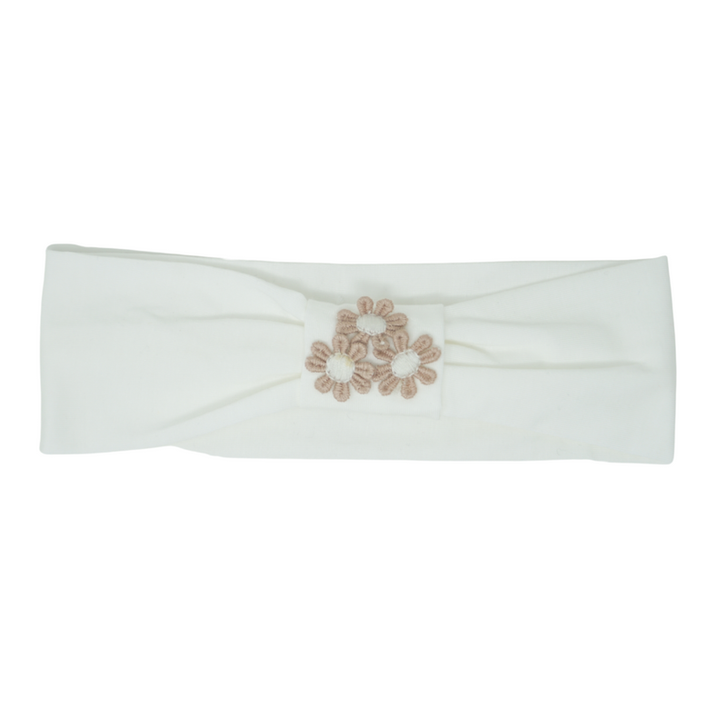 BANDEAU BABY FLOWER TURBAN BAND