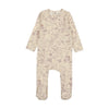 SL25403FS BONJOY LILAC PRINT FOOTIE + BEANIE SET