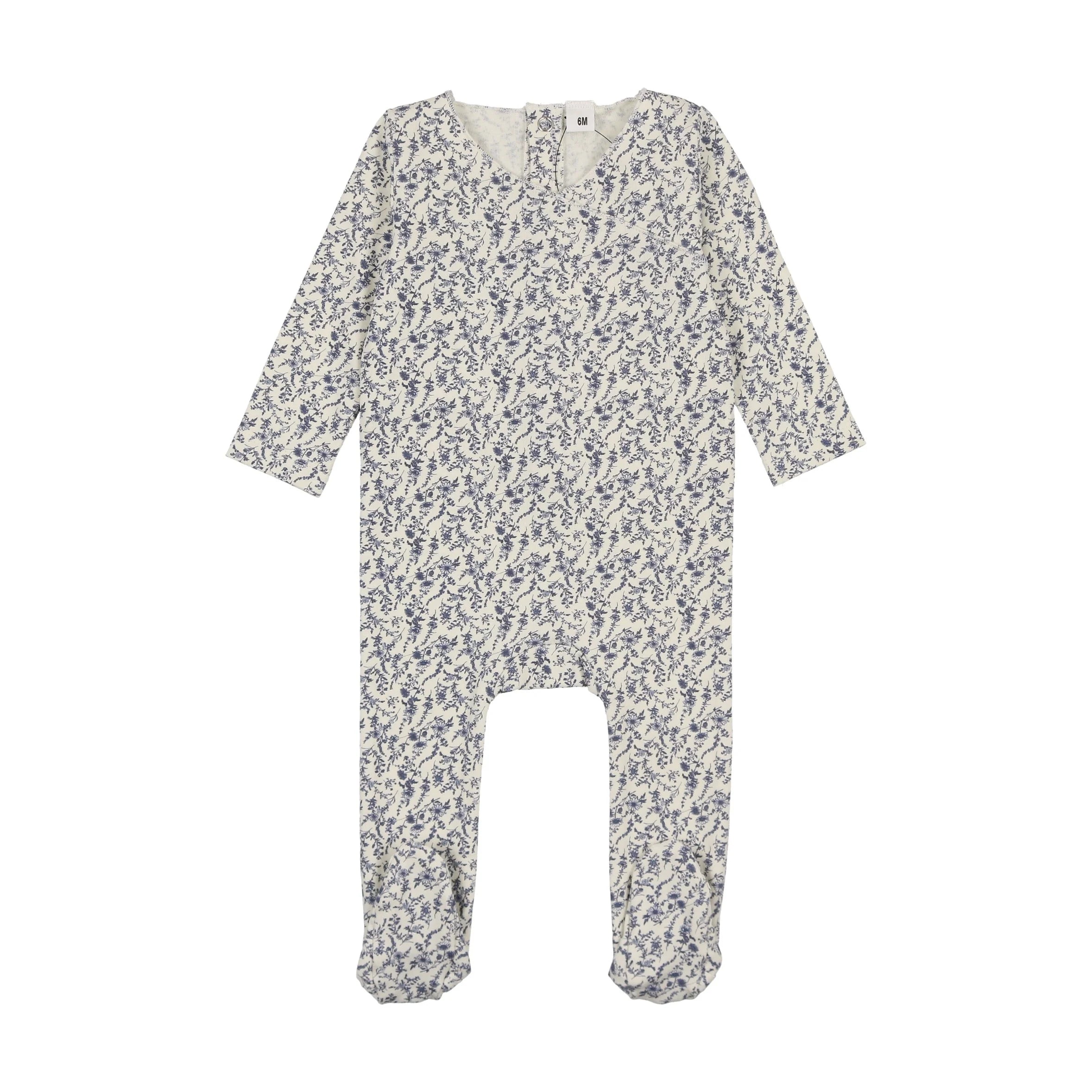 BONJOY 2530155F PETIT FLORAL FOOTIE