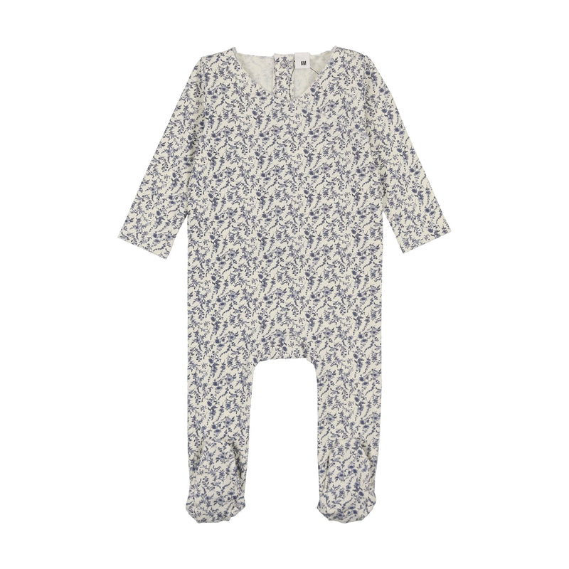 BONJOY 2530155F PETIT FLORAL FOOTIE