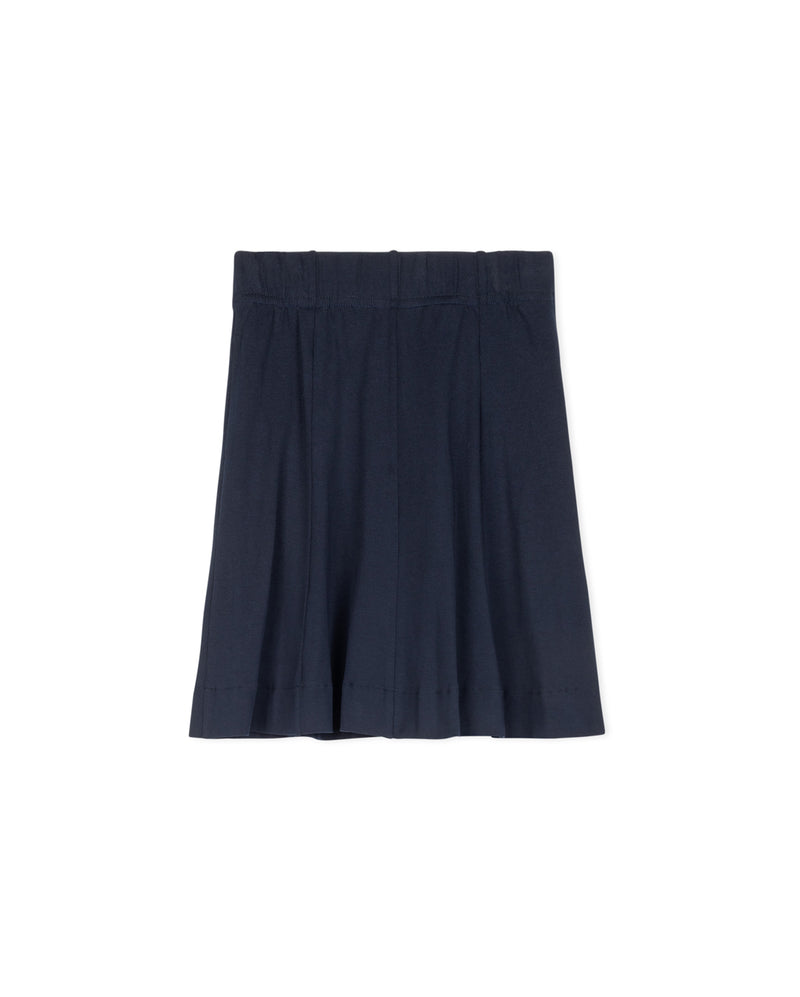 C-13022 CABANA PANEL T-SHIRT SHORT SKIRT