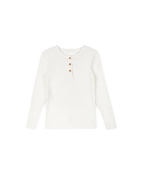 C-13025 CABANA RIBBED HENLEY TEE