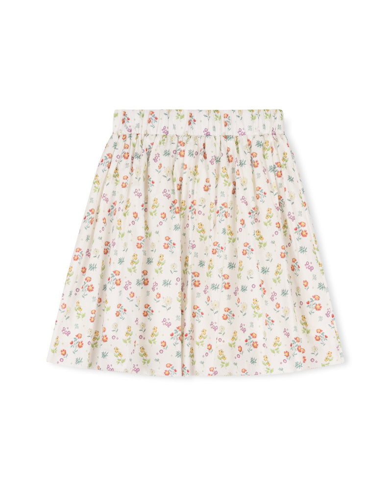 C-17817/C-17818 ONE CHILD BLOOM FLORAL SKIRT + CARDIGAN SET