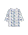 C-18465 CABANA BOW PATTERN T-SHIRT