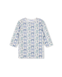 C-18465 CABANA BOW PATTERN T-SHIRT