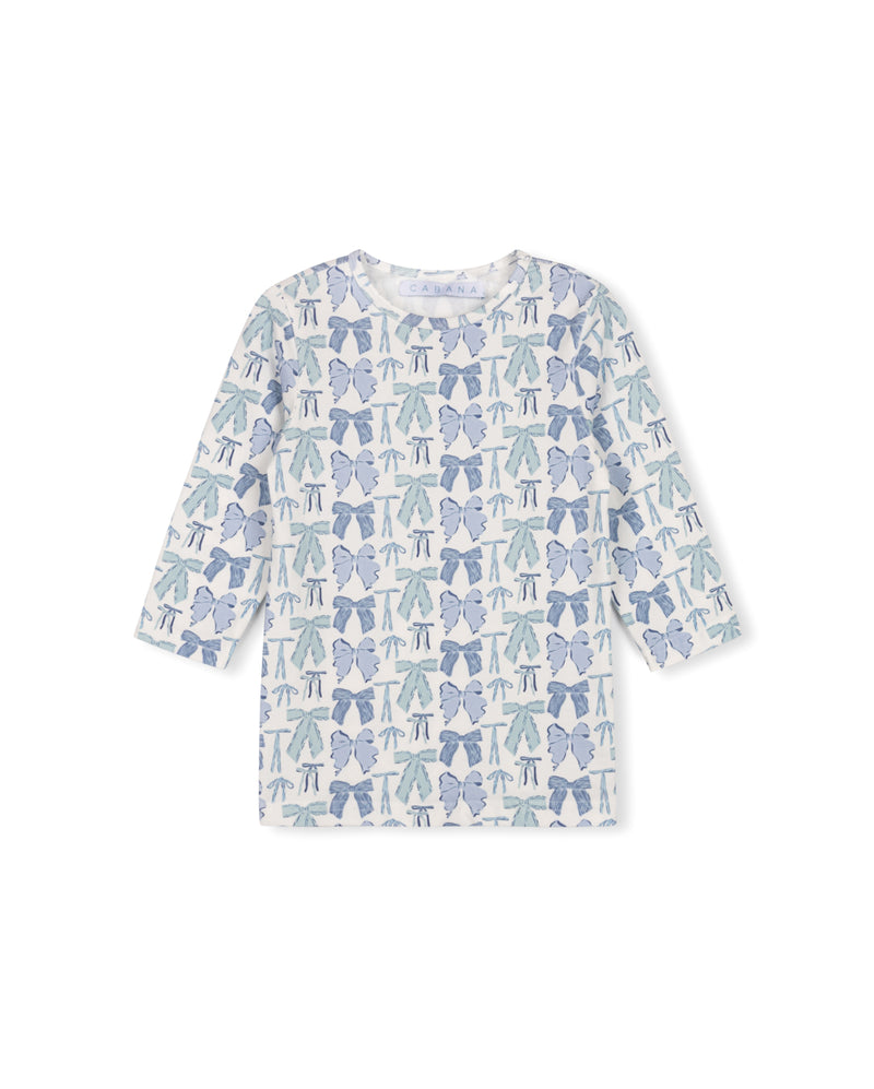 C-18465 CABANA BOW PATTERN T-SHIRT