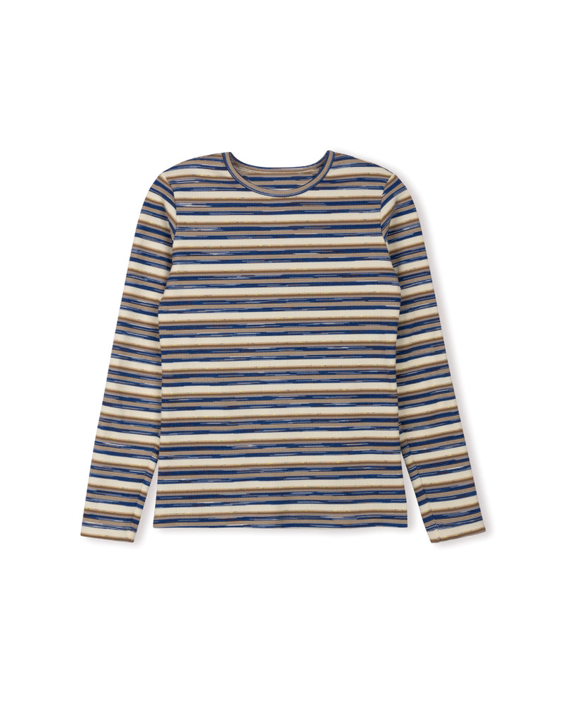 C-18585 VIBE STRIPE & STROKES TEE