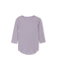 C-18895 CABANA STRIPE RIB BACK SEAM TEE