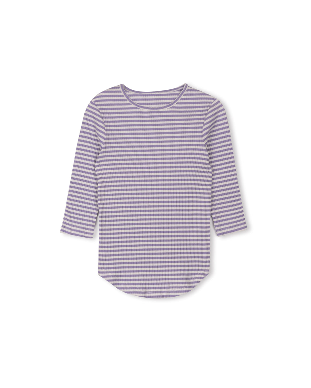 C-18895 CABANA STRIPE RIB BACK SEAM TEE