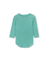 C-18895 CABANA STRIPE RIB BACK SEAM TEE