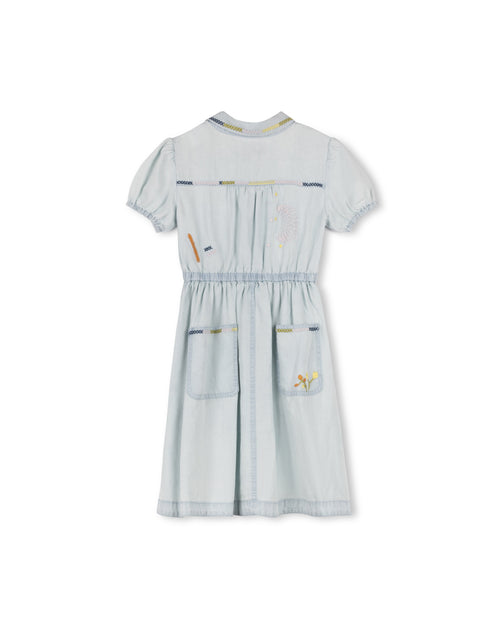 C-18920 PHIL & PHOEBE TESSIN DENIM DRESS