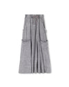 C-19099/C-19100 CABANA MINERAL WASH T-SHIRT + SKIRT