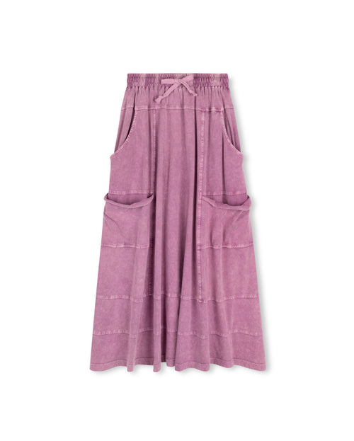 C-19099/C-19100 CABANA MINERAL WASH T-SHIRT + SKIRT