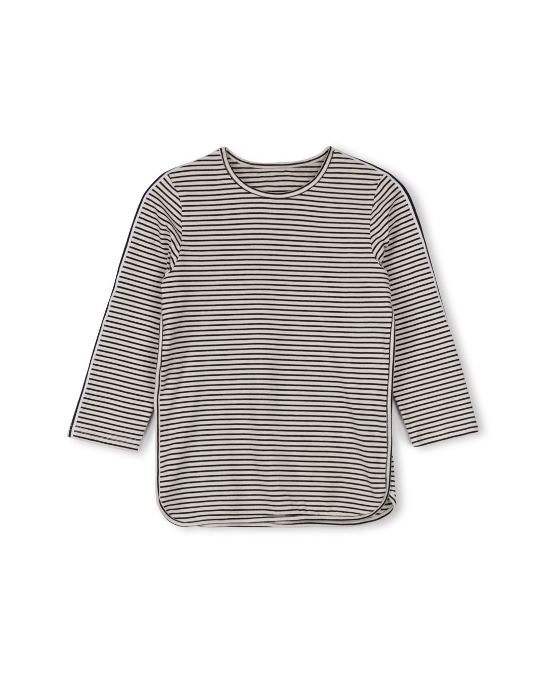 C-19102 CABANA ROUND BOTTON STRIPE TEE