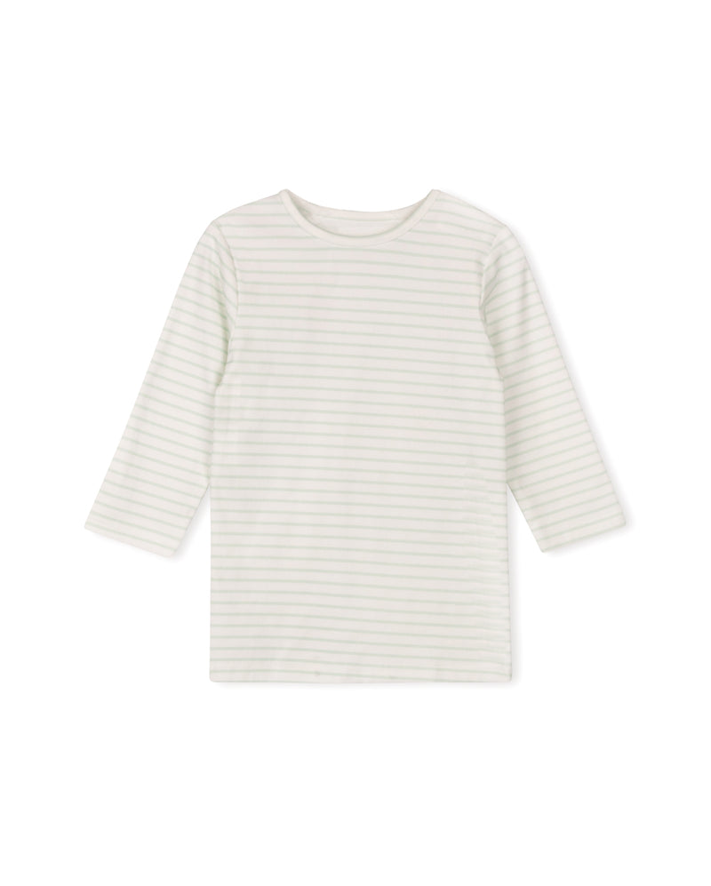 C-19276 PHIL & PHOEBE DICE PASTEL STRIPE T-SHIRT