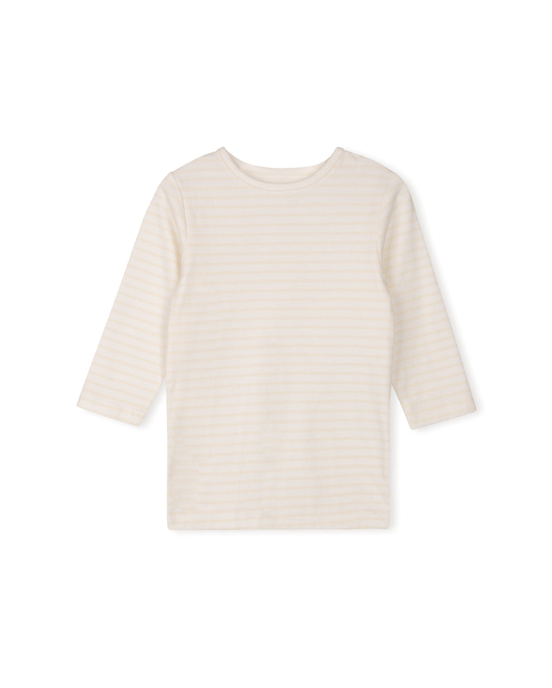 C-19276 PHIL & PHOEBE DICE PASTEL STRIPE T-SHIRT