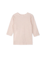 C-19276 PHIL & PHOEBE DICE PASTEL STRIPE T-SHIRT