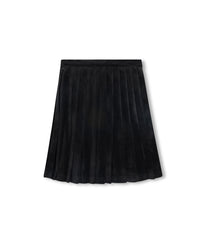 C-21142 PAPILLON SPADE VELVET PLEAT SKIRT