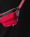 C-21146 HELLO YELLOW SHERPA FANNY PACK DRESS