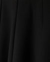 C-22559 HELLO YELLOW PONTI PANEL KNEE SKIRT