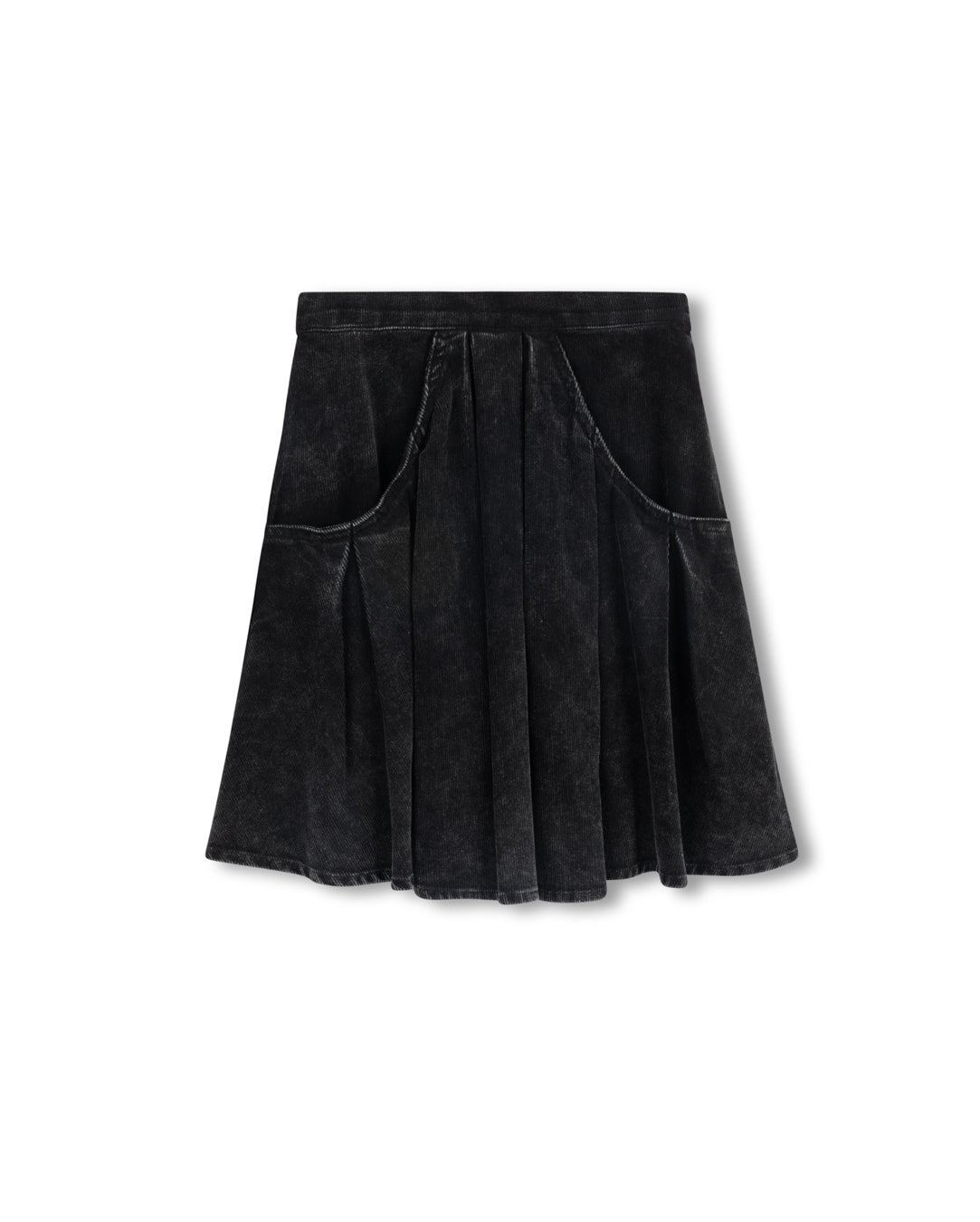 C-22880 PHIL & PHOEBE TRAY CORDUROY SKIRT