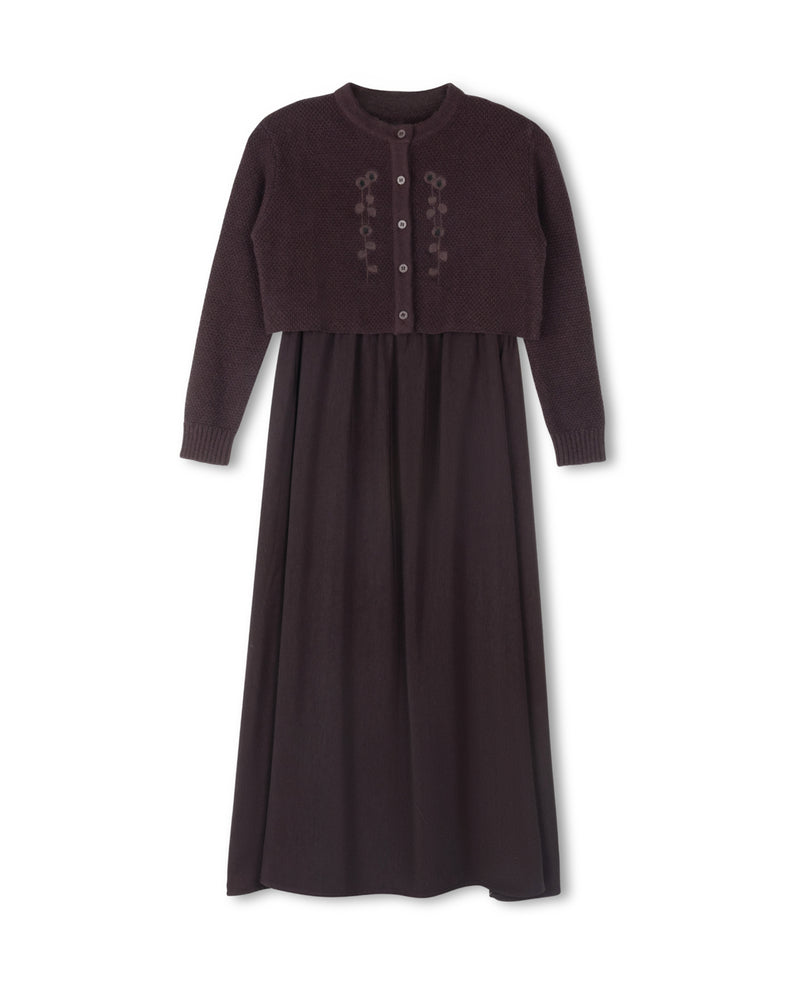 C-23436 LILOU MAXI ROBE + EMBROIDERED CARDIGAN Wesley Hills Boutique C-23436 LILOU MAXI ROBE + EMBROIDERED CARDIGAN Wesley Hills Boutique