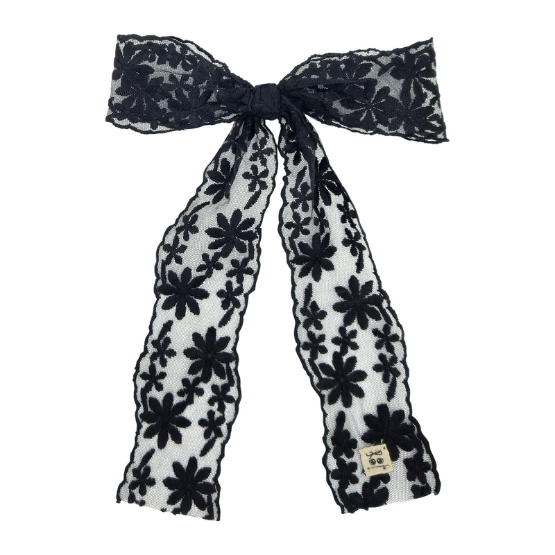 C1551L HEIRLOOMS OVERSIZED FLOWER LACE  BOW