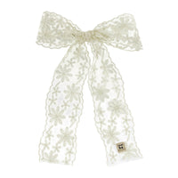 C1551L HEIRLOOMS OVERSIZED FLOWER LACE  BOW
