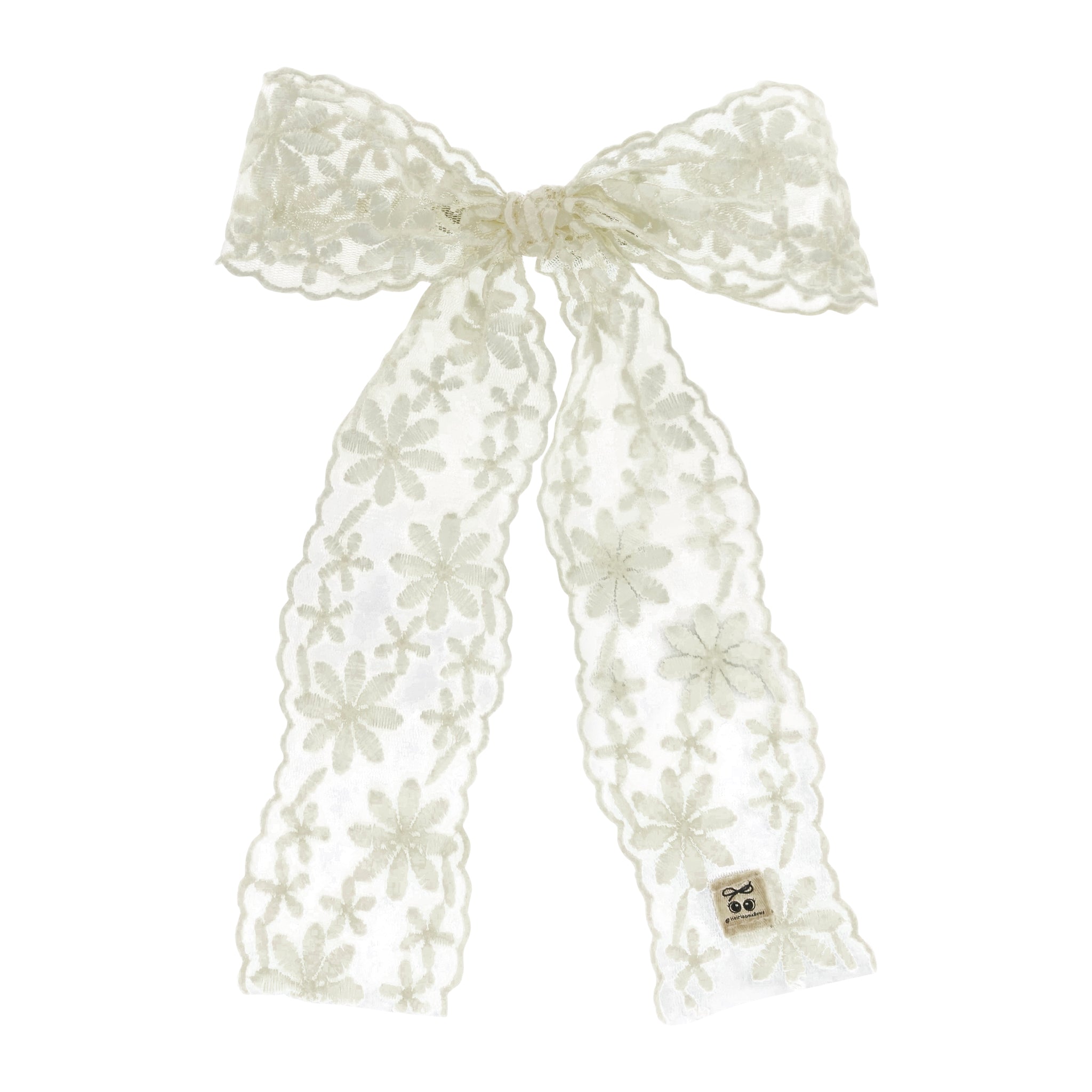 C1551L HEIRLOOMS OVERSIZED FLOWER LACE  BOW