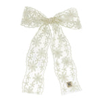 C1551L HEIRLOOMS OVERSIZED FLOWER LACE  BOW