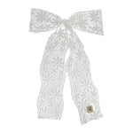 C1551L HEIRLOOMS OVERSIZED FLOWER LACE  BOW