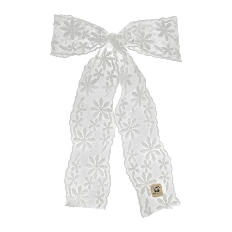 C1551L HEIRLOOMS OVERSIZED FLOWER LACE  BOW
