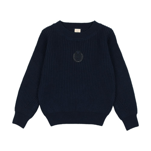 ANALOGIE CHUNKY CREST KNIT SWEATER