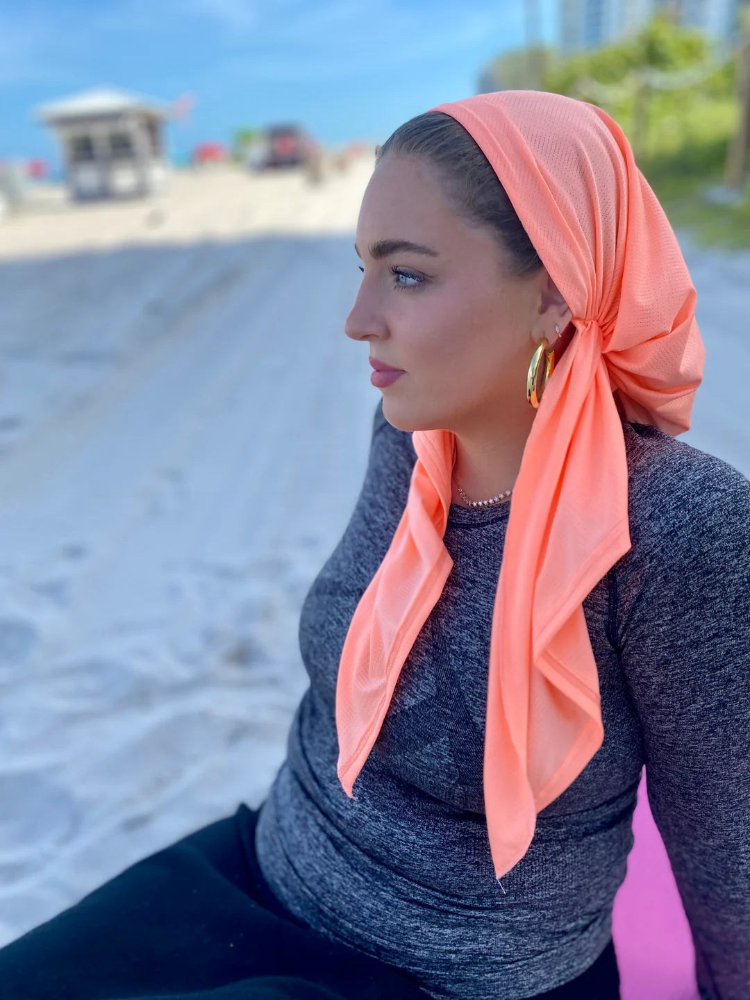 SCARF BAR DRI FIT SCARF W VELVET GRIP