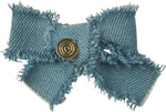 CP6801 CHERIE DENIM FRINGE SMALL CLIP