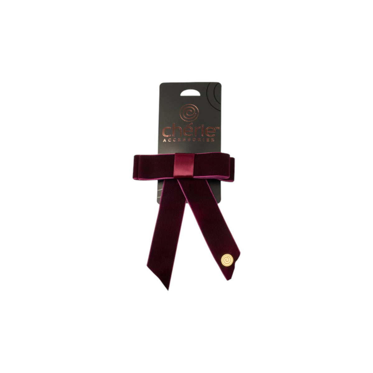 CP-7224 CHERIE VELVET SATIN MEDIUM CLIP