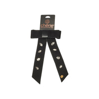 CP-7228 CHERIE VELVET RHINESTONE LARGE CLIP