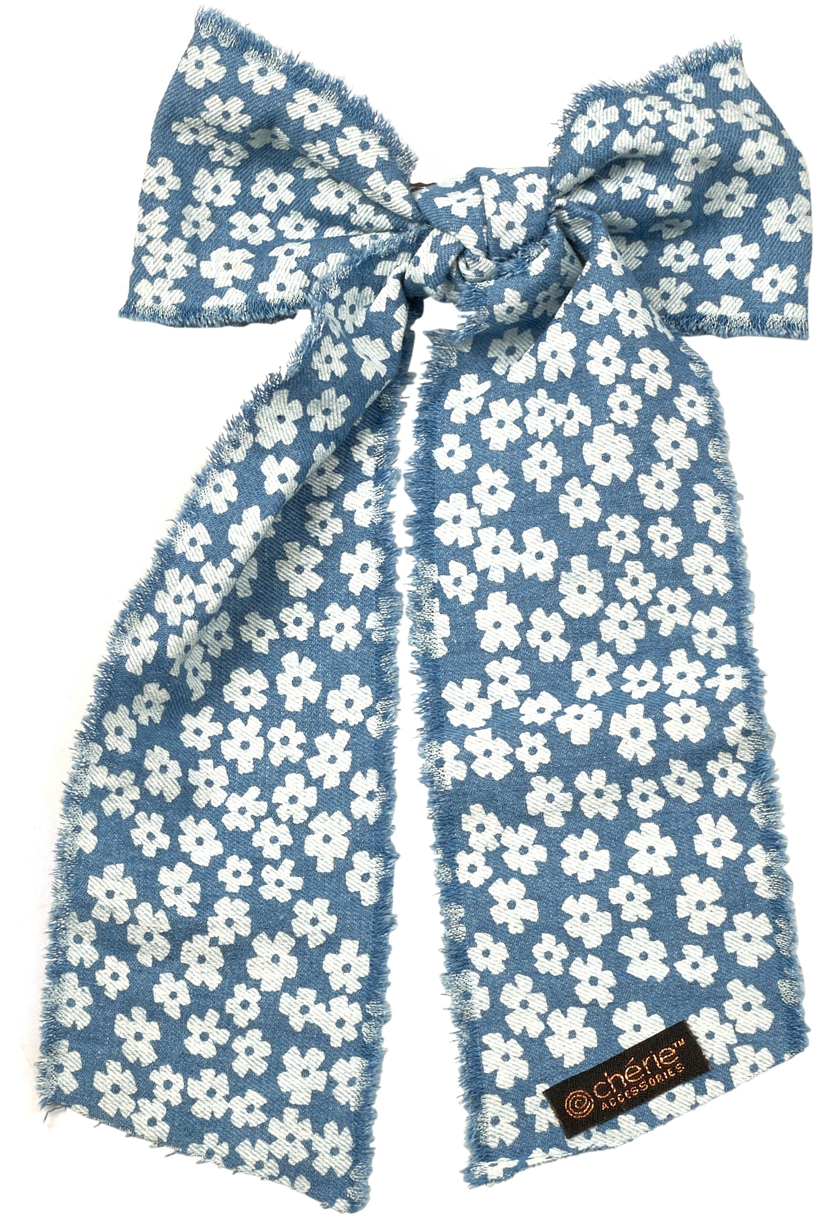 CP-7251 CHERIE DENIM PRINT LARGE CLIP