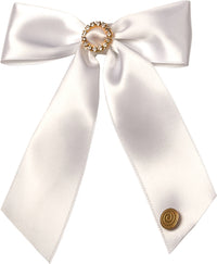 CP-7262 CHERIE SATIN RHINESTONE BUCKLE CLIP