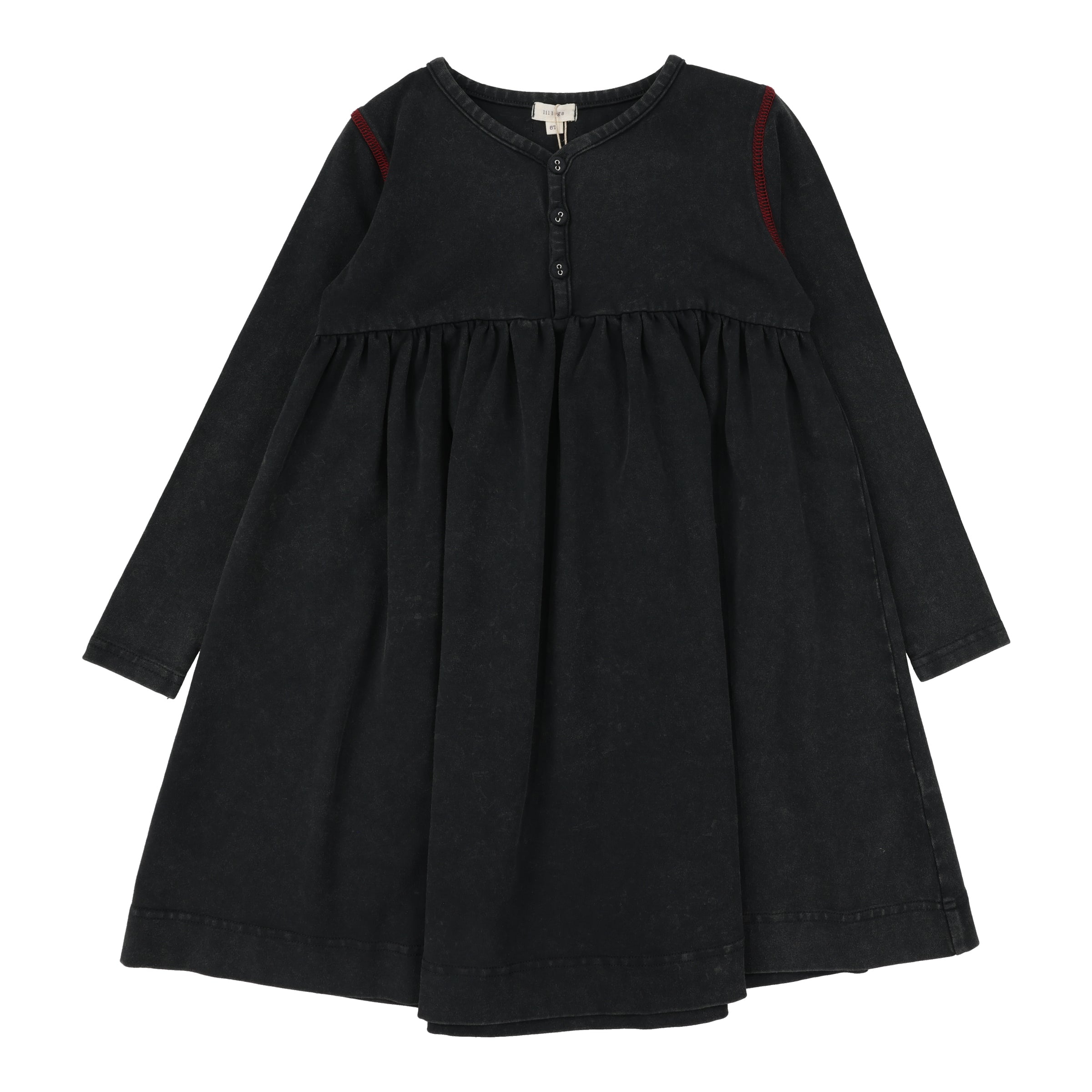 LIL LEGS CONTRAST STITCH DRESS